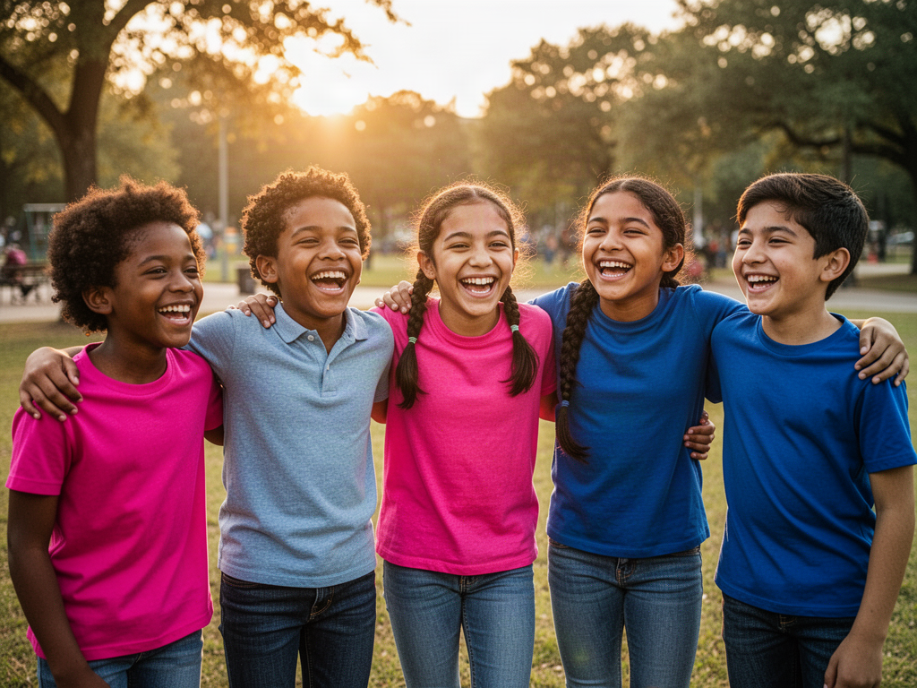 Young people together, reflecting connection and possibility